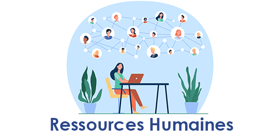 Écran de gestion des ressources humaines